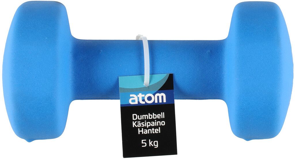 Atom Hantel i Neopren - 5 kg | Tillbehör - Hemmakontor - Ergonomi - Minigym | AlltMobil