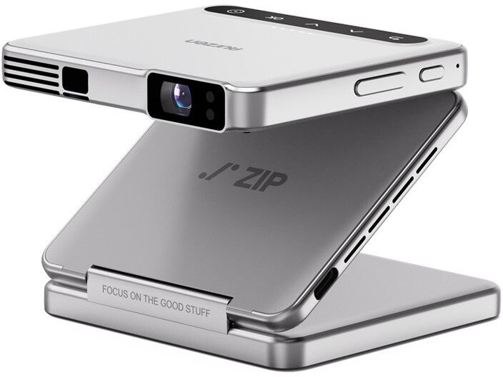 Aurzen Zip Projector - Silver | iPhone - Generella tillbehör - Foto & film - Projektorer | AlltMobil