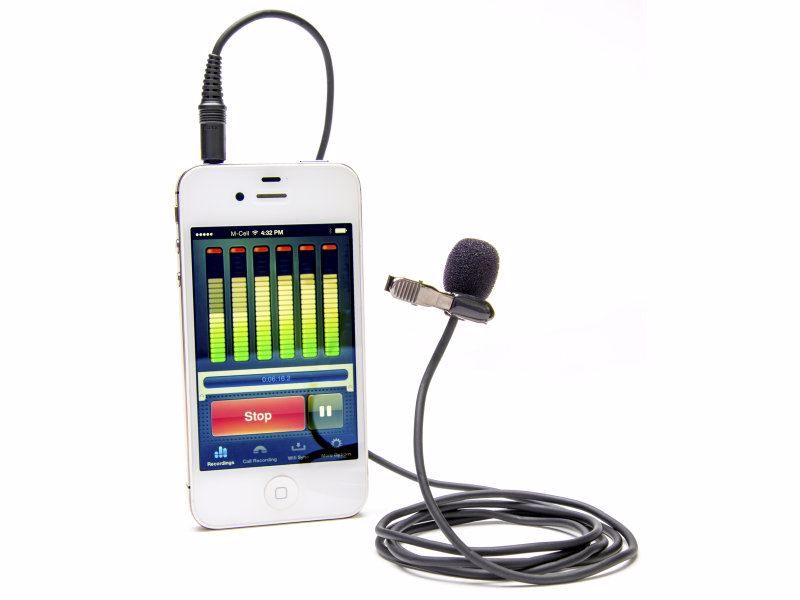 Azden Wired Lapel Microphone Ex-503+i