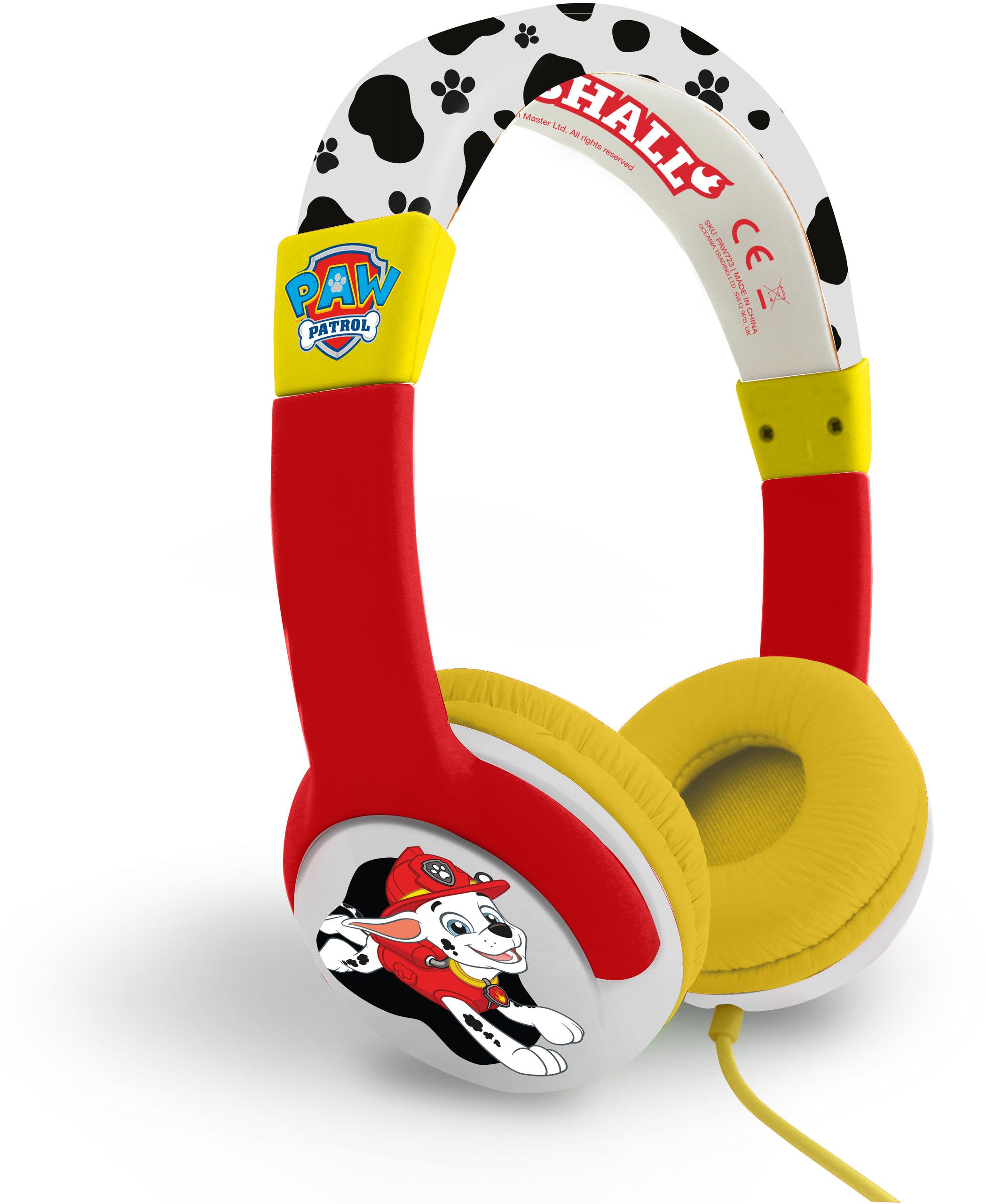 Barnhörlurar Paw Patrol Marshall