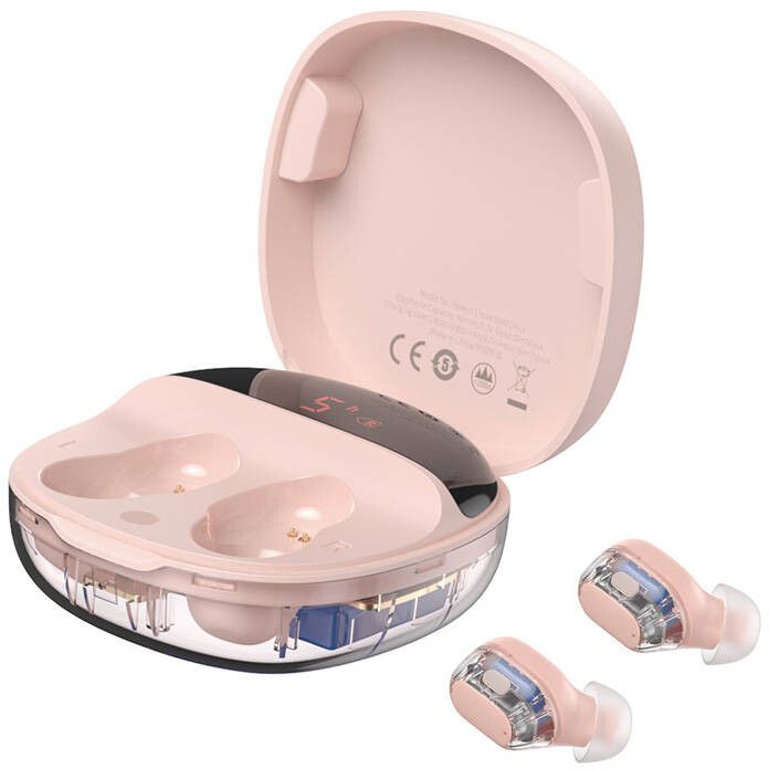 Baseus Encok WM01 Plus True Wireless Earphones - Rosa