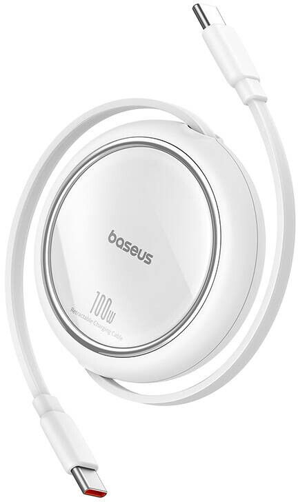 Baseus Free2Draw USB-C to USB-C Cable - Vit | Tillbehör - Kablar - USB-C till USB-C-kablar | AlltMobil