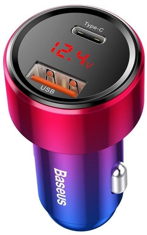 Baseus Magic Car Charger 45W - Svart | iPhone - Generella tillbehör - Biltillbehör - Billaddare - Utan kabel | AlltMobil