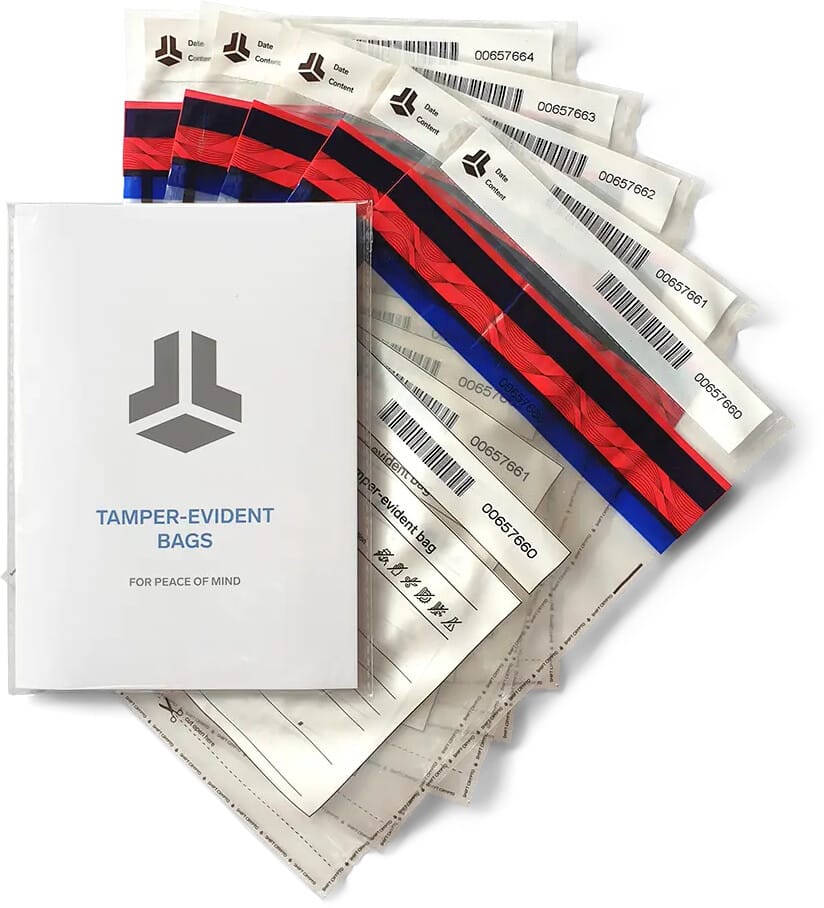 BitBox Tamper-evident security bags