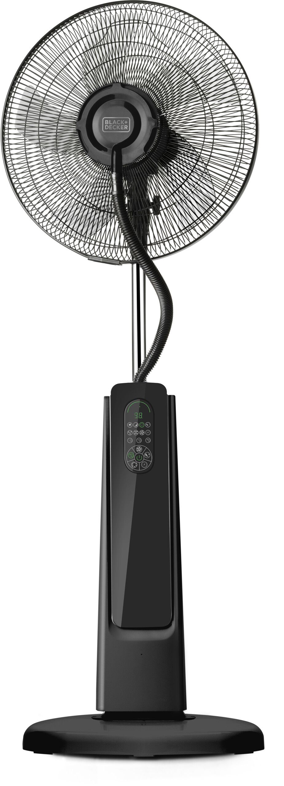 Black+Decker Golvfläkt med Svalkande Dimma