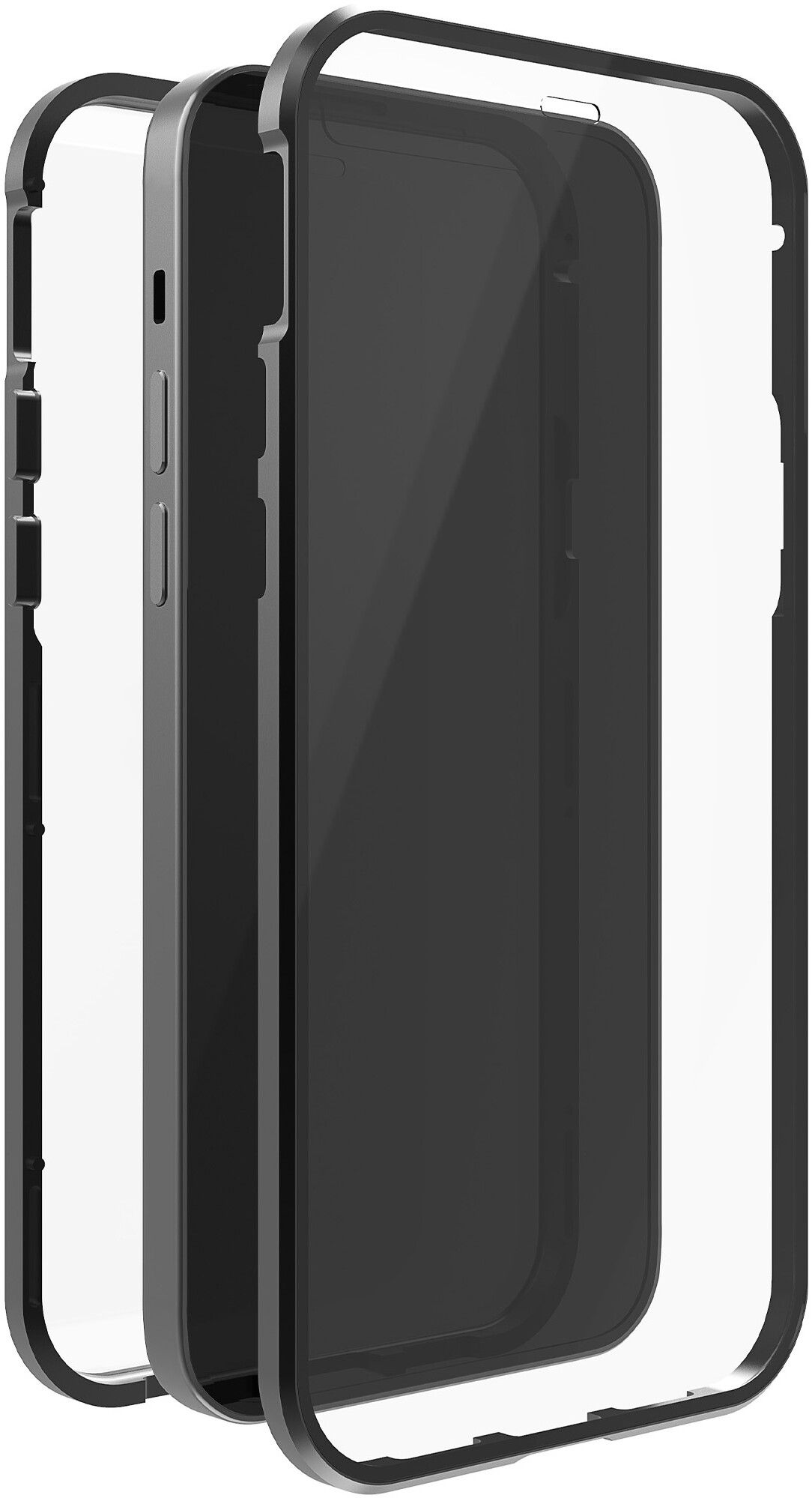 Black Rock 360° Glass Case (iPhone 14 Pro) | iPhone - iPhone 14 Pro - Skal & fodral - Hårda skal | AlltMobil