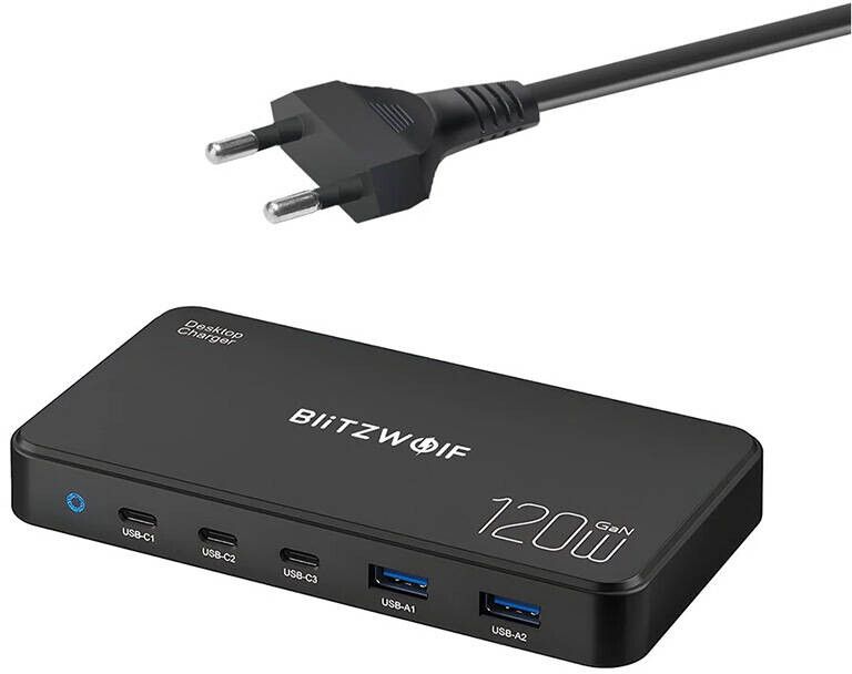 BlitzWolf 5-in-1 Charging Station | Tillbehör - Laddare - Laddstationer | AlltMobil