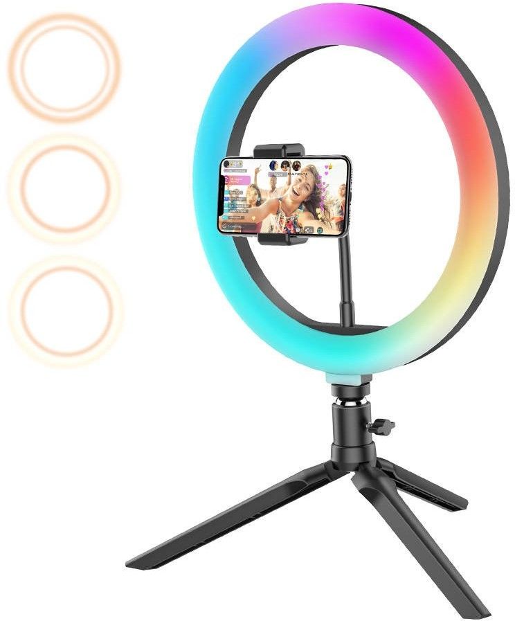 BlitzWolf BW-SL5 Desktop Flash LED RGB Phone Holder
