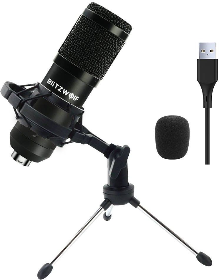 BlitzWolf USB Condenser Microphone