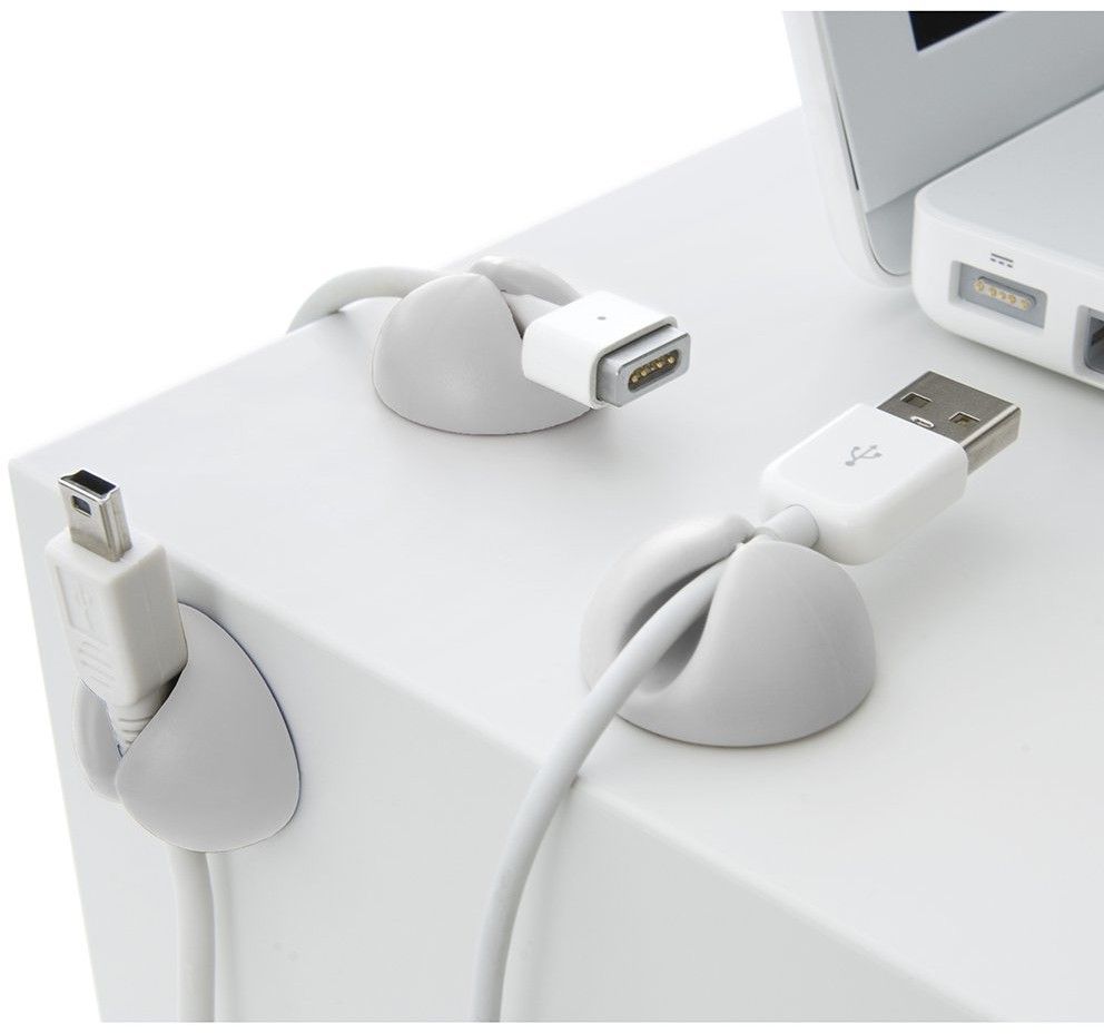 Bluelounge CableDrop - Vit