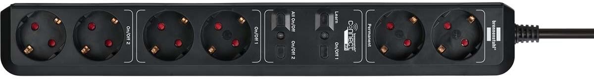 Brennenstuhl Connect Eco-line Smart Plug 6-way