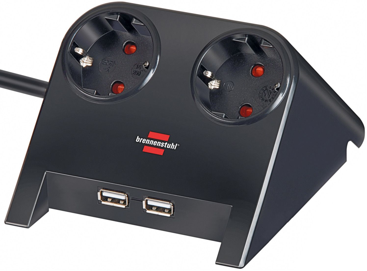 Brennenstuhl DesktopPower USB Charger - Vit