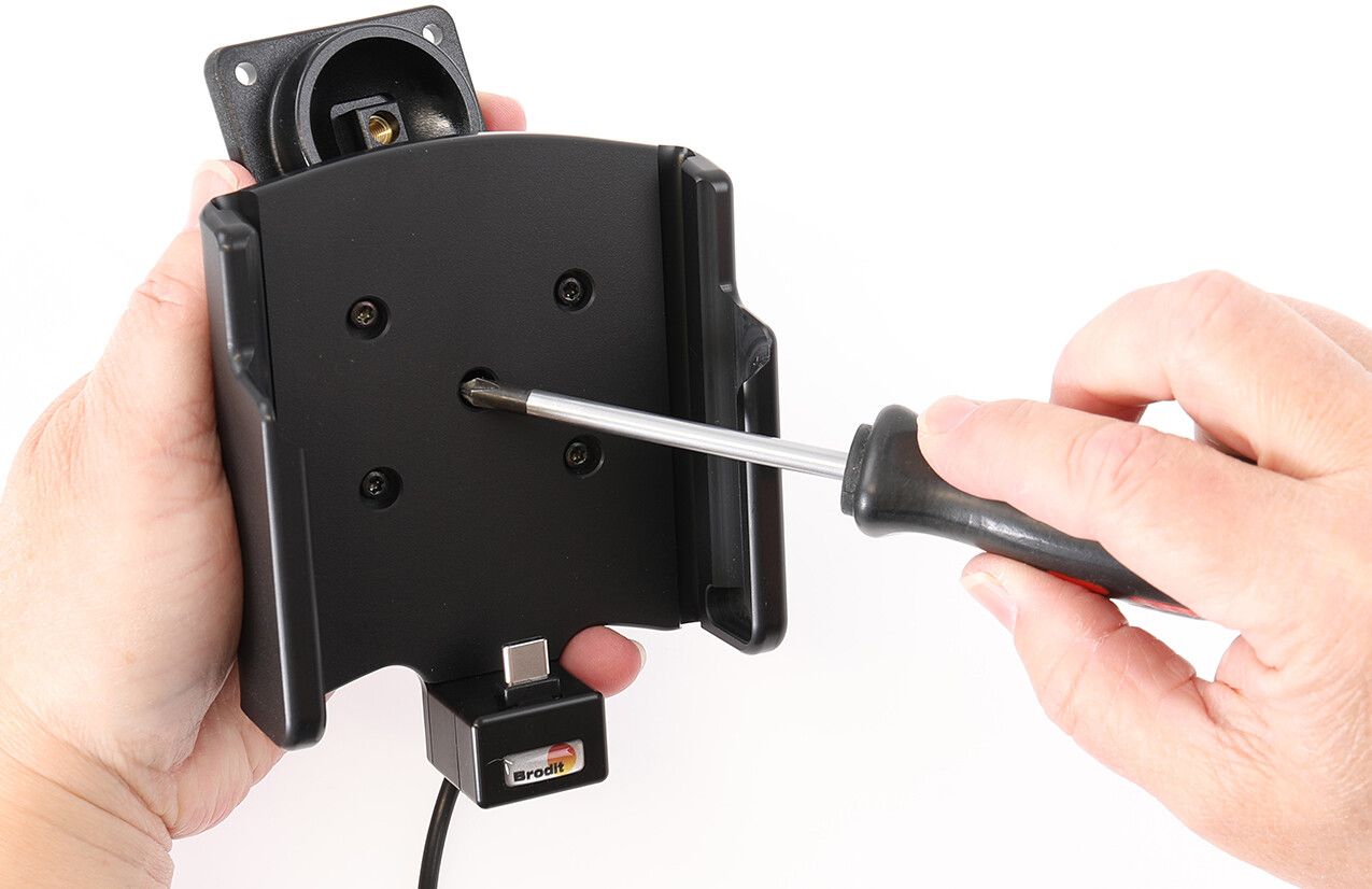 Brodit Aktiv hållare med USB-kabel och cigg-adapter 721445 |  | AlltMobil