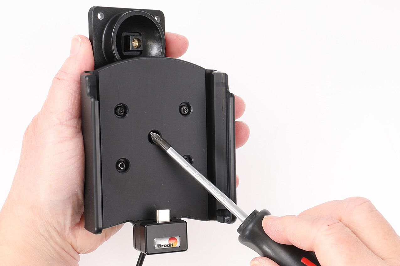 Brodit Aktiv hållare med USB-kabel och cigg-adapter 721459 |  | AlltMobil