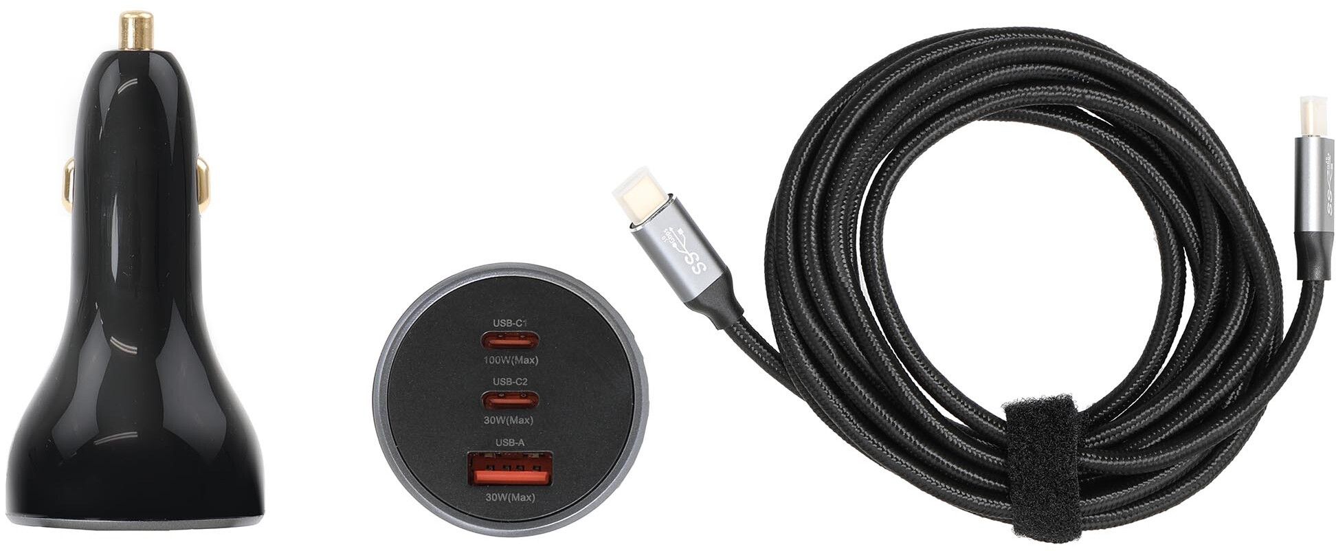 Brodit Billaddare med USB-C till USB-C-kabel 217229 |  | AlltMobil
