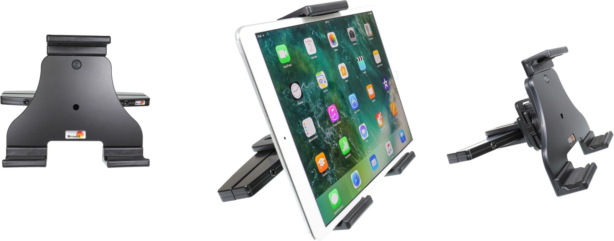 Brodit Kit med iPad-hållare + Nackstödsfäste 216019