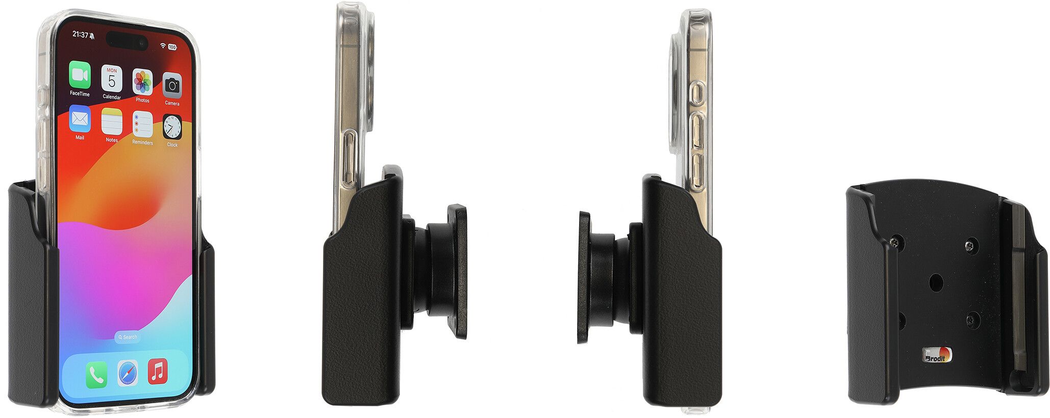 Brodit Passiv hållare + Mobilskal 711394 (iPhone 15 Pro) |  | AlltMobil