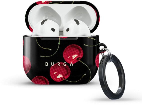 Burga AirPods Fodral - Cherrybomb (AirPods 4) | AirPods - AirPods 4 - Fodral - Hårda skal | AlltMobil