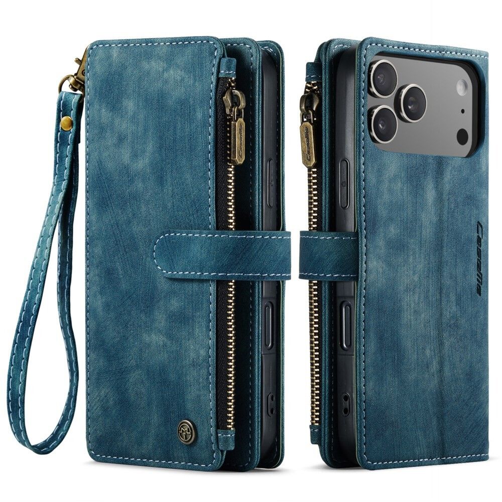 CaseMe C30 Wallet Cover (iPhone 17 Pro Max) - Svart | iPhone - iPhone 17 Pro Max - Skal & fodral - Läderfodral | AlltMobil
