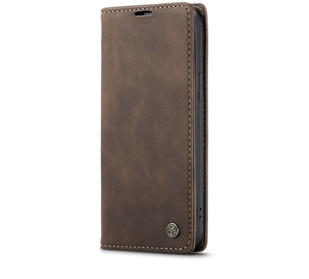 CaseMe Matte Wallet Style (iPhone 16 Pro Max) - Svart | iPhone - iPhone 16 Pro Max - Skal & fodral - Läderfodral | AlltMobil