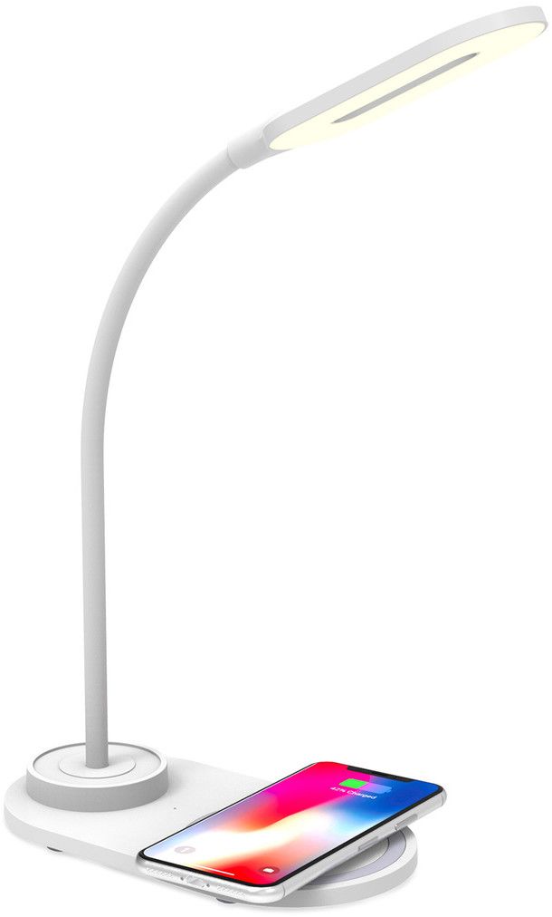 Celly Skrivbordslampa med Trådlös Laddning 10W