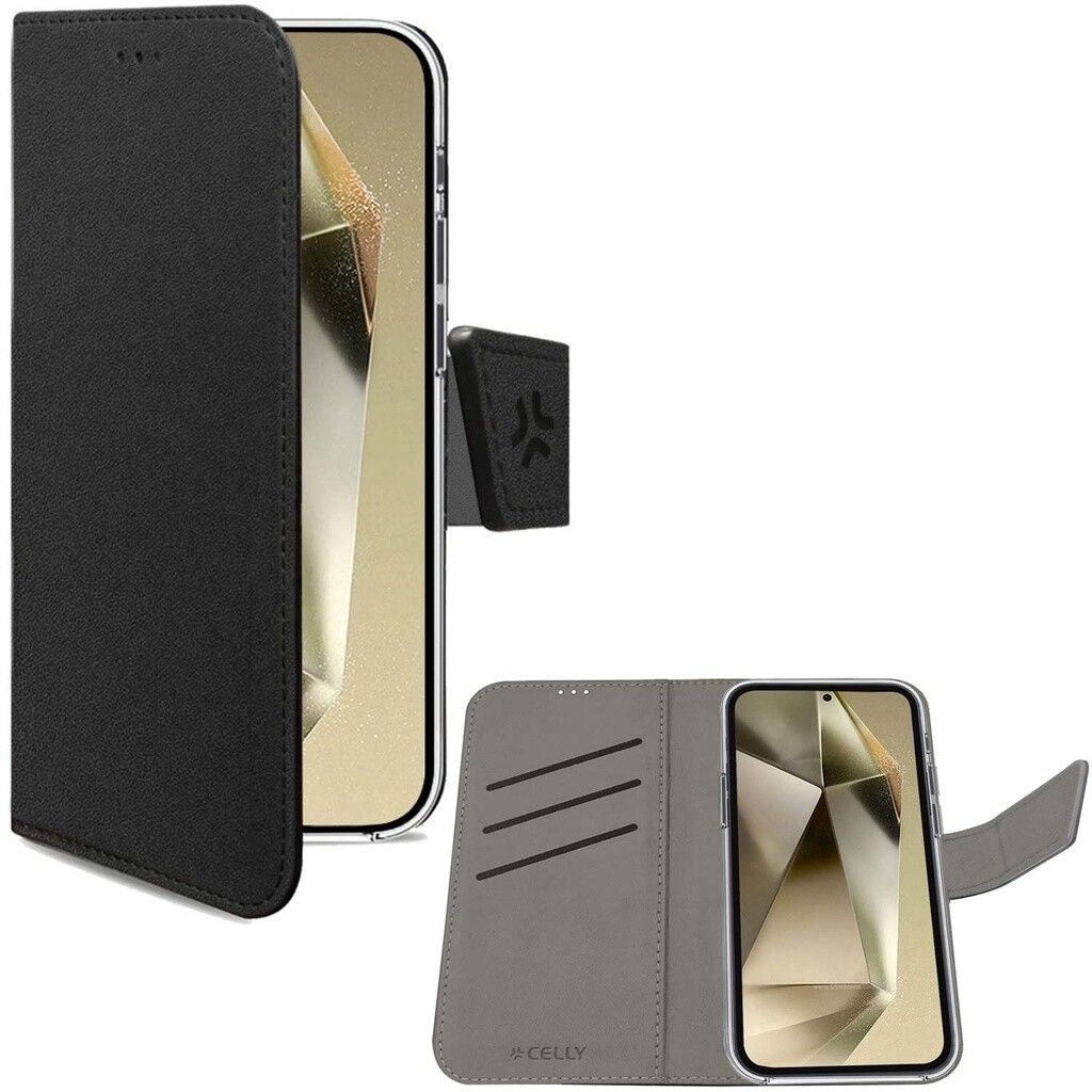Celly Wallet Case (Galaxy S24 Ultra) | Samsung - Samsung Galaxy S24 Ultra - Skal & fodral | AlltMobil