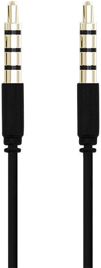 Champion 3,5 mm Audio Cable - 1 meter - Svart