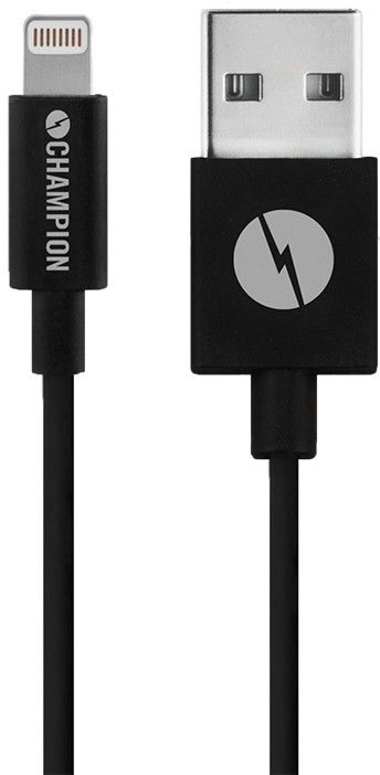 Champion Lightning Cable - 2 meter - Svart