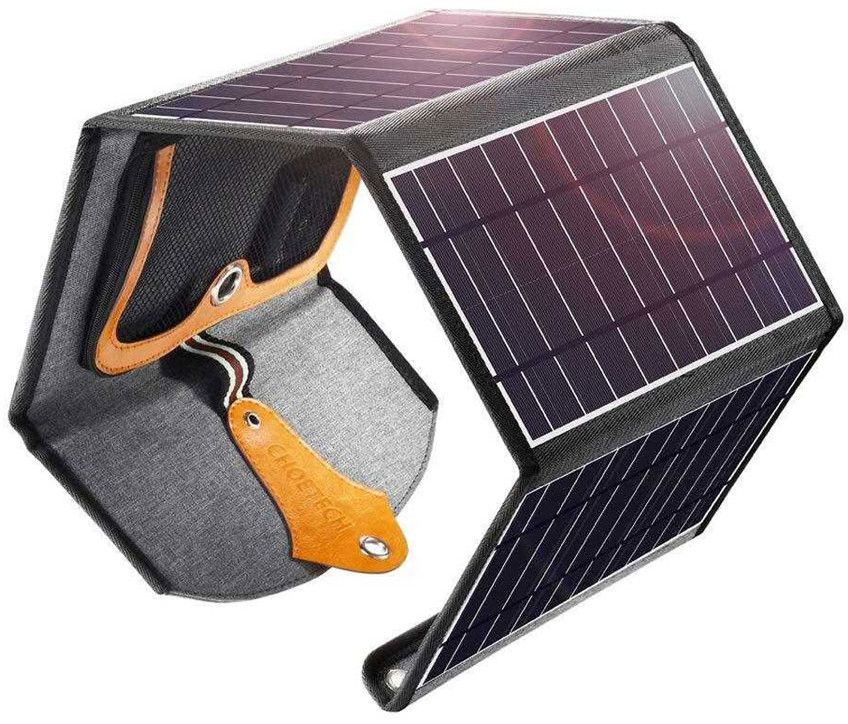 Choetec Portable Solar Powered Charger 22W | Tillbehör - Laddare - Solcellsladdare | AlltMobil