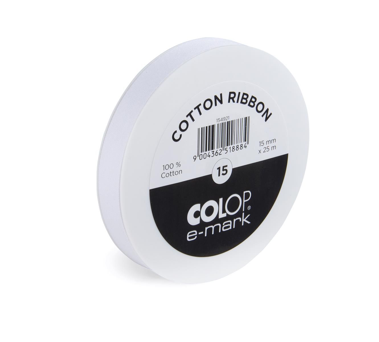 Colop e-mark Cotton Ribbon - 25mm | iPhone - Generella tillbehör - Skrivare - Förbrukningsmaterial | AlltMobil