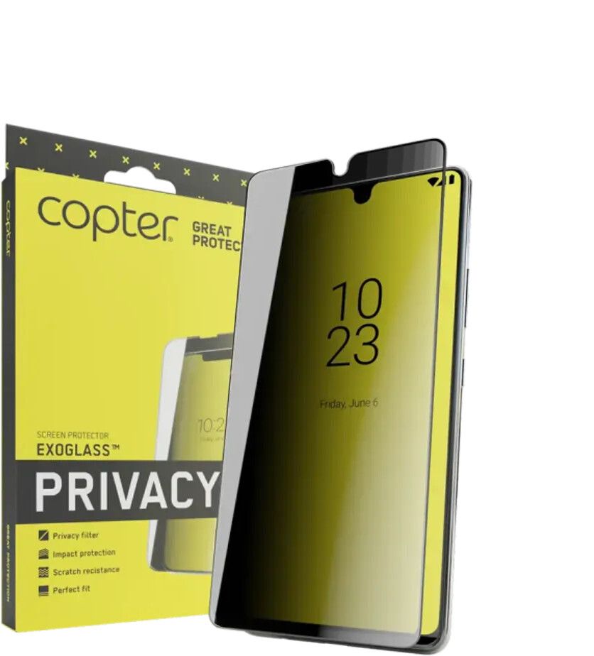 Copter Exoglass Privacy Filter (iPhone Air) | iPhone - iPhone Air - Skärmskydd - Härdat glas | AlltMobil