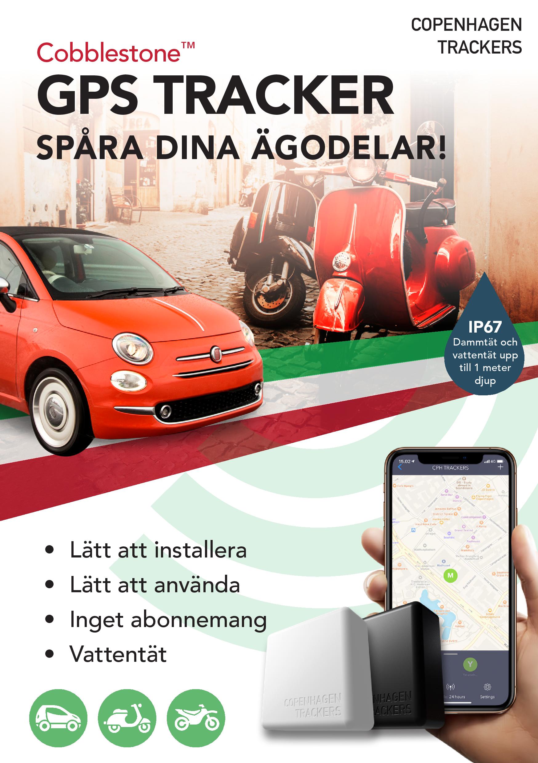 CPH GPS Trackers Cobblestone Universal Tracker