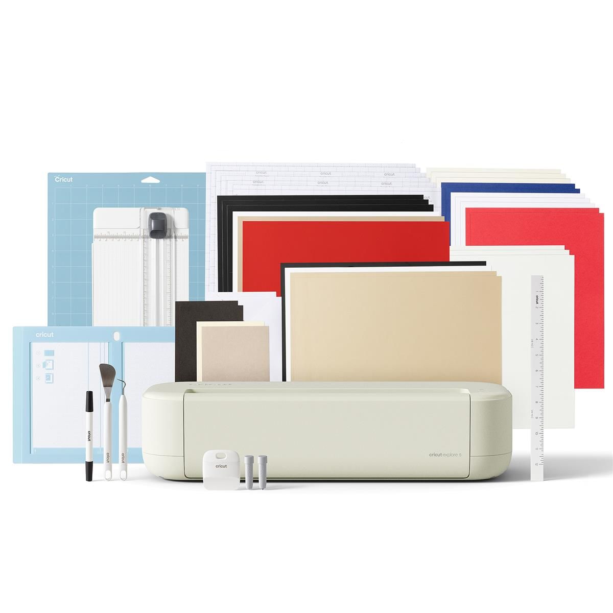 Cricut Explore 5 Essentials Bundle | Tillbehör - Cricut & tillbehör - Skärmaskiner | AlltMobil