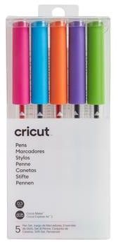 Cricut Explore/Maker Extra Fine Point Pen Set 5-pack - Brights
