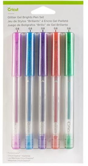 Cricut Glitter Gel Brights Pen Set 5-pack