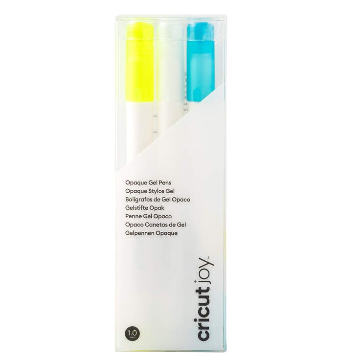 Cricut Joy Opaque Gel Pens 3-pack - Vit, rosa & orange