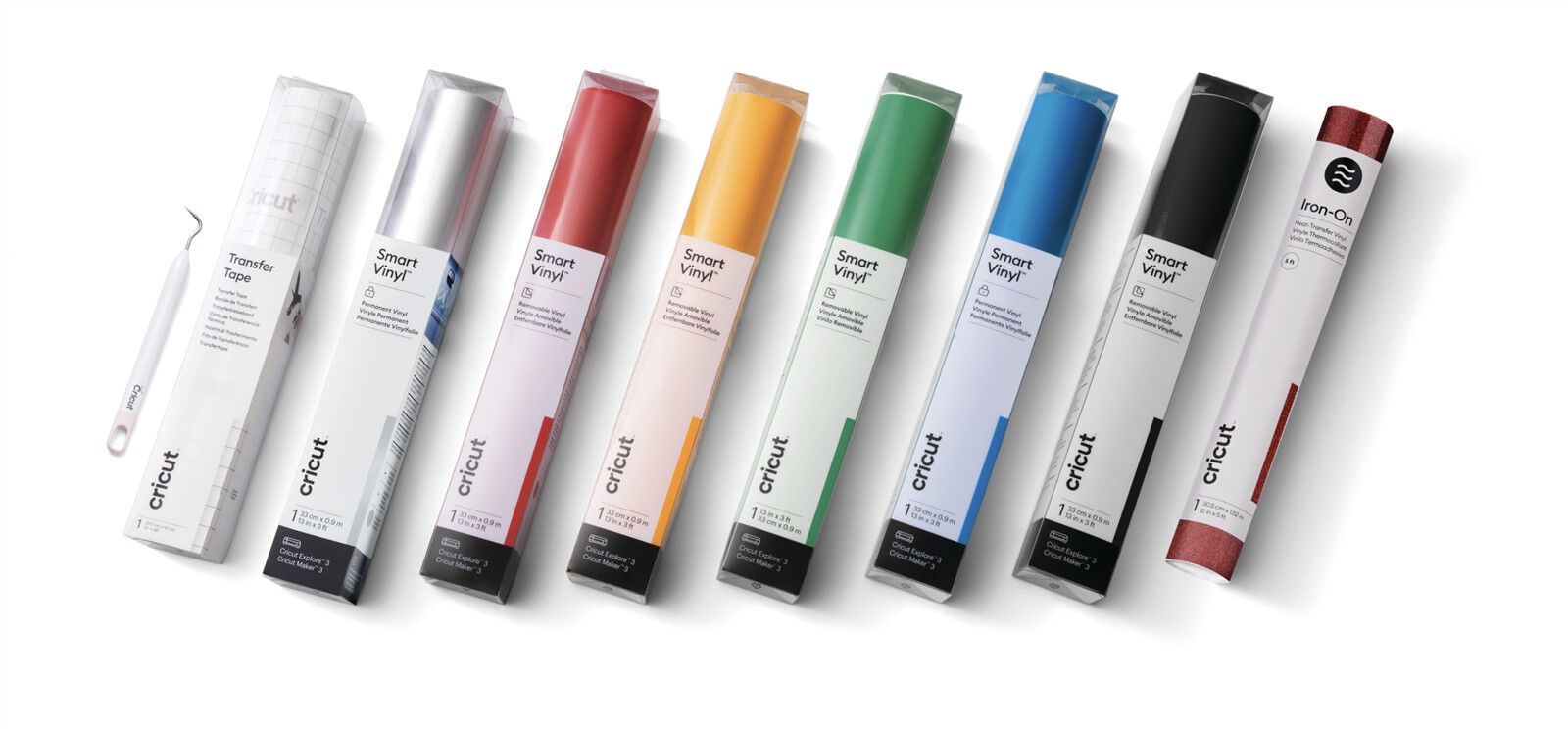 Cricut Materials Starter Bundle (Cricut Explore / Maker) | Tillbehör - Cricut & tillbehör - Förbrukningsmaterial - Till Cricut Explore 3 - 4 | AlltMobil