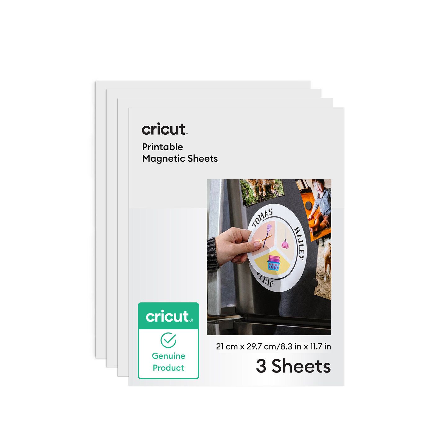 Cricut Printable Magnet Sheets | Tillbehör - Cricut & tillbehör - Förbrukningsmaterial - Till Cricut Explore 3 - 4 - Övriga | AlltMobil