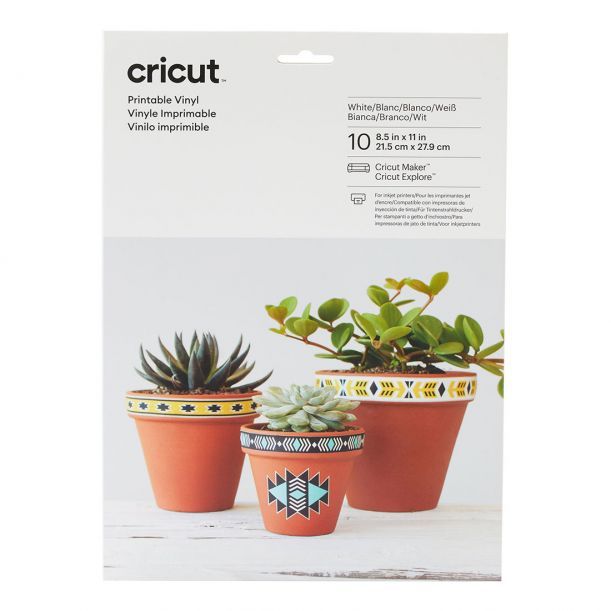 Cricut Printable Vinyl - 10-pack