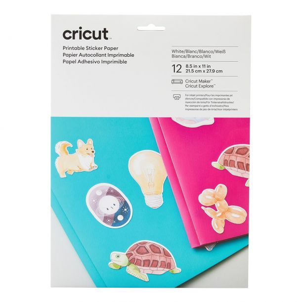 Cricut Printable White Sticker Paper