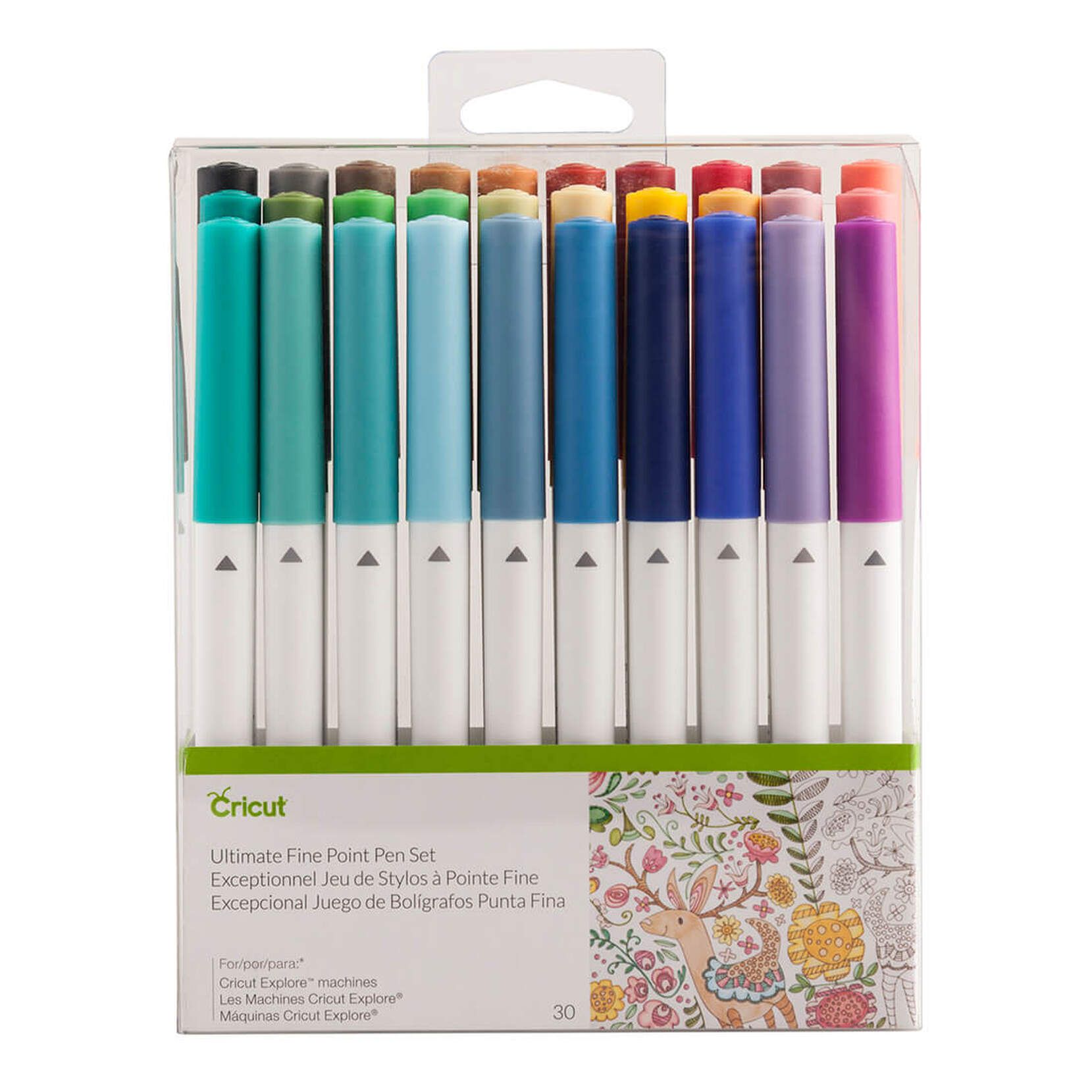 Cricut Ultimate Fine Point Pen Set 30-pack