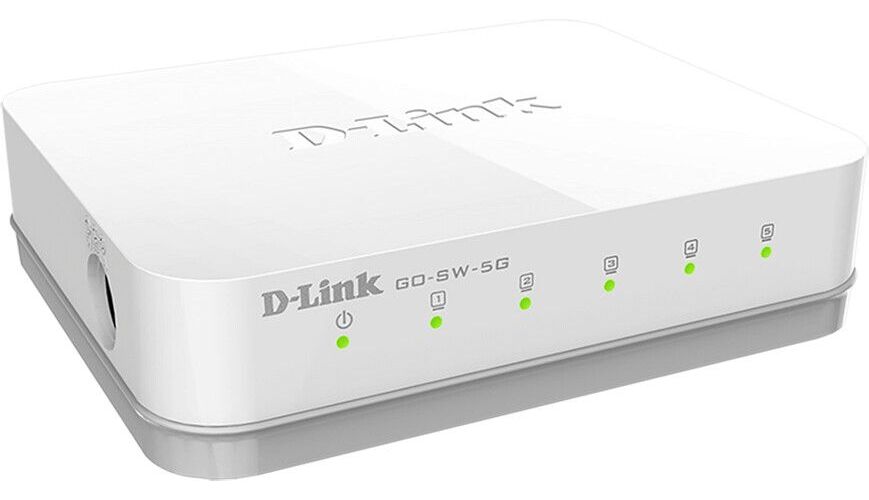 D-Link 5-Port Gigabit Unmanaged Desktop Switch
