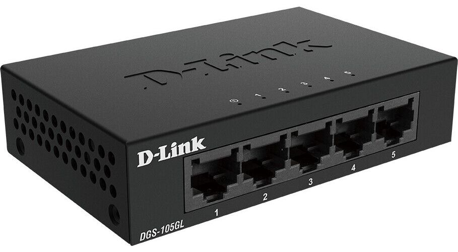 D-Link 5-port Gigabit Unmanaged Ethernet Switch