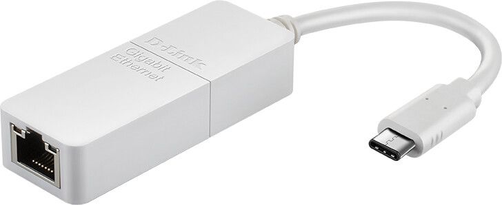 D-Link USB-C to Gigabit Ethernet Adapter | Mac - Generella Mac-tillbehör - Kablar & adaptrar - Adaptrar - Nätverksadaptrar | AlltMobil