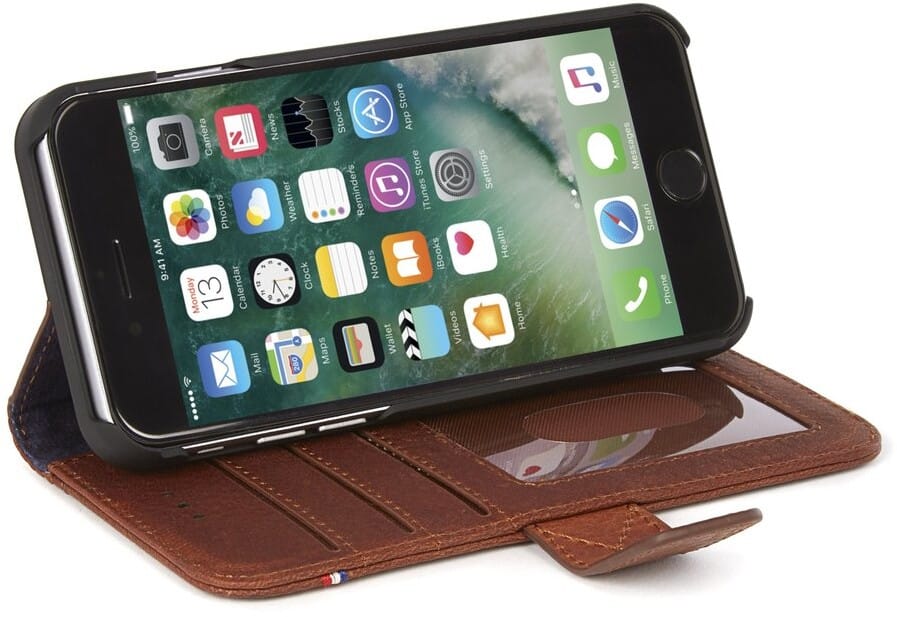 Decoded Leather Wallet Case (iPhone SE2/8/7/6/6S)
