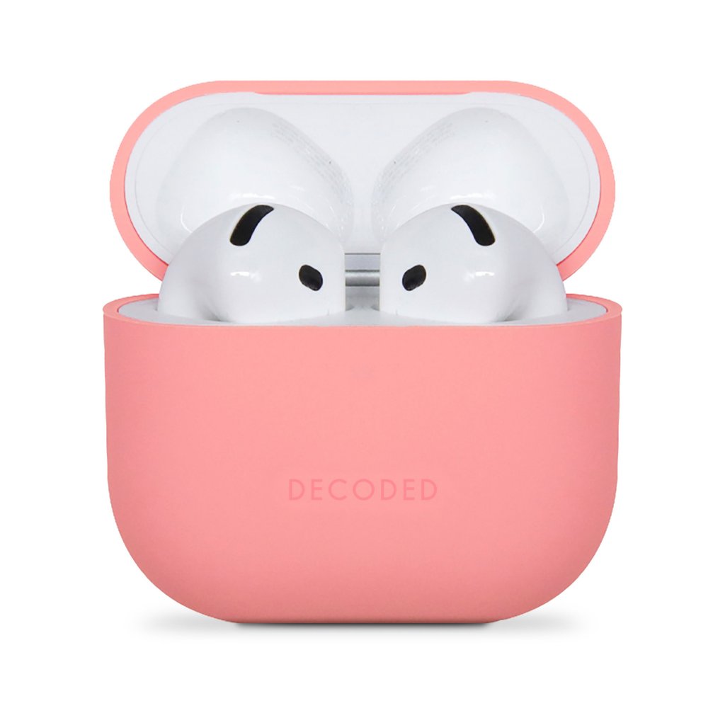 Decoded Silicone AirCase (AirPods 4) - Transparent | AirPods - AirPods 4 - Fodral - Silikon - TPU | AlltMobil