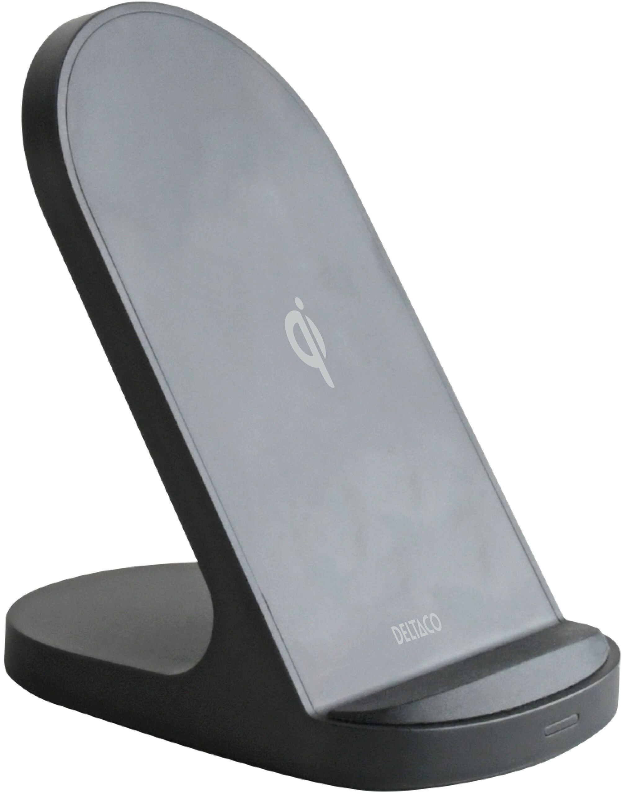 Deltaco 15W Wireless Charger Stand | iPhone - Generella tillbehör - Hållare - Bordsstativ - Med Qi-laddning | AlltMobil