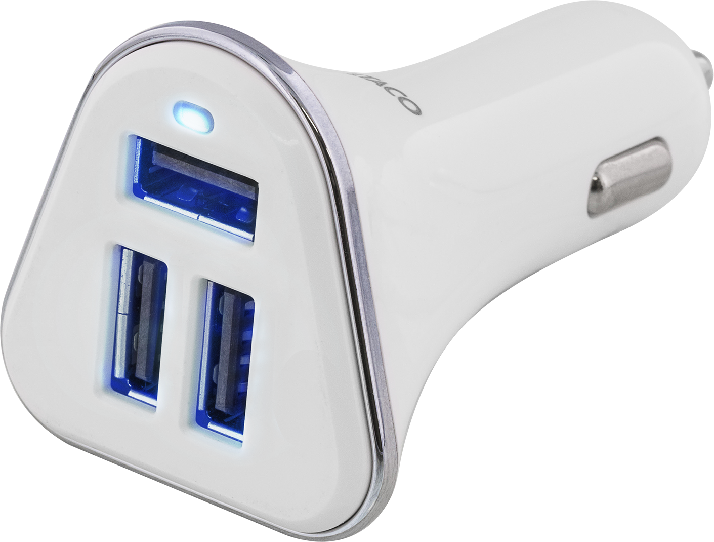 Deltaco Billaddare 3xUSB