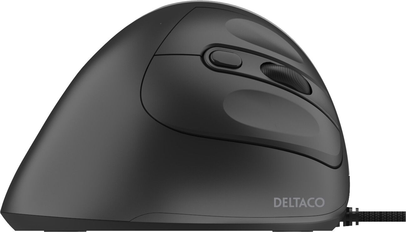 Deltaco MS-814 Vertikal Mus | Mac - Generella Mac-tillbehör - Möss & tangentbord - Möss - TrÄdbundna | AlltMobil