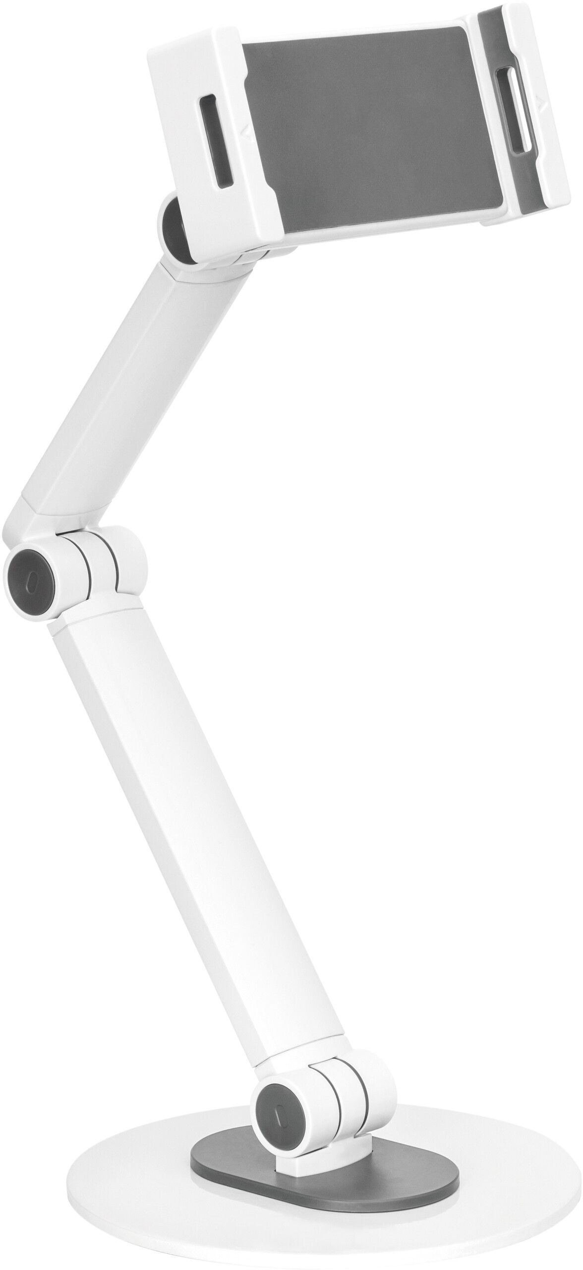 Deltaco Office Universal Tablet Tabletop Stand 4,7"" - 13"" | iPhone - Generella tillbehör - Hållare - Bordsstativ - Justerbara | AlltMobil